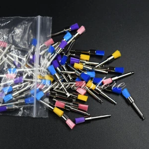 100 pz/scatola spazzole lucidanti piatte profita nylon colorato - Foto 1 di 7