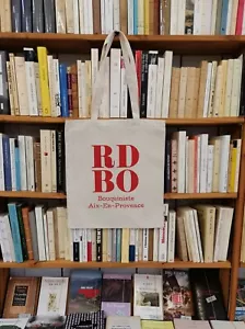 TOTE BAG DE QUALITÉ - LIVRES - RDBO - BOUQUINISTE À AIX EN PROVENCE - Foto 1 di 5