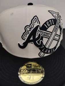 59Fifty ATLANTA BRAVES Fitted Cap/Hat Size 7 5/8 - Picture 1 of 1