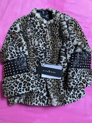 Pelliccia John Richmond donna borchie - Immagine 1 di 4