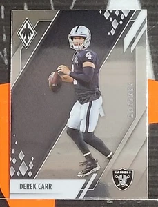 2021  PANINI PHOENIX BASE ** DEREK CARR ** #65 " RAIDERS " - Picture 1 of 1