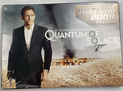 Quantum of Solace DVD with Exclusive James Bond 2009 Calendar New SEALED - Image 1 of 4