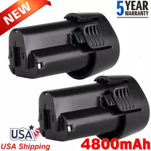 2 Pack For MAKITA BL1014 12V Lithium 10.8 Volt BL1013 Battery 195332-9 194550-6 - Picture 1 of 12
