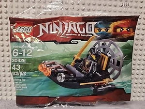 New LEGO Ninjago Hands Time: Stealthy Swamp Airboat Polybag 30426 Cole - Picture 1 of 4