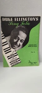 SPARTITO MUSICALE DUKE ELLINGTON'S SONG FOLIO MILLS MUSIC NEW YORK - Imagen 1 de 2