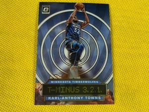 2019-20 Donruss Optic T-Minus 3, 2, 1 #10 Karl-Anthony Towns Timberwolves - Picture 1 of 1