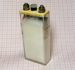Battery Silver - zinc C-10S military radio Station R-126 to collector [M1-PX]5 - Zdjęcie 1 z 7