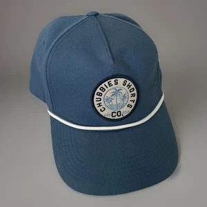 Chubbies Shorts Adjustable Trucker Hat Blue - Picture 1 of 7