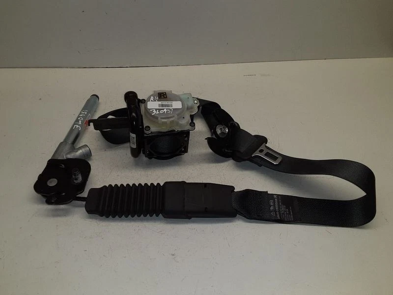 Cinturón de seguridad de pasajero delantero derecho Kia Optima 2016-2020 retractor conjunto negro OEM Foto 1 de 2