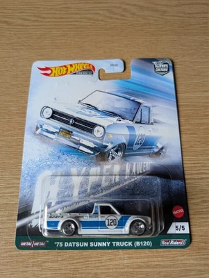 HOT WHEELS HYPER HAULERS '75 DATSUN SUNNY TRUCK (B120) 5/5 GRJ87 - Image 1 of 3