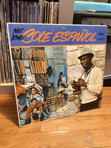 Nat King Cole Cole Espanol LP Vinyl 1958 Capitol Records W-1031 - Picture 1 of 2