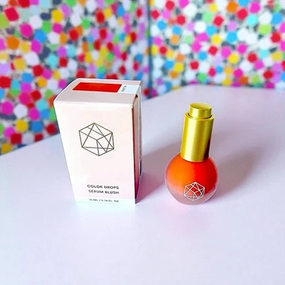 Em Cosmetics Color Drops Blush Serum in Sunset Sky  0.34 FL.Oz Brand New In Box - Image 1 of 4