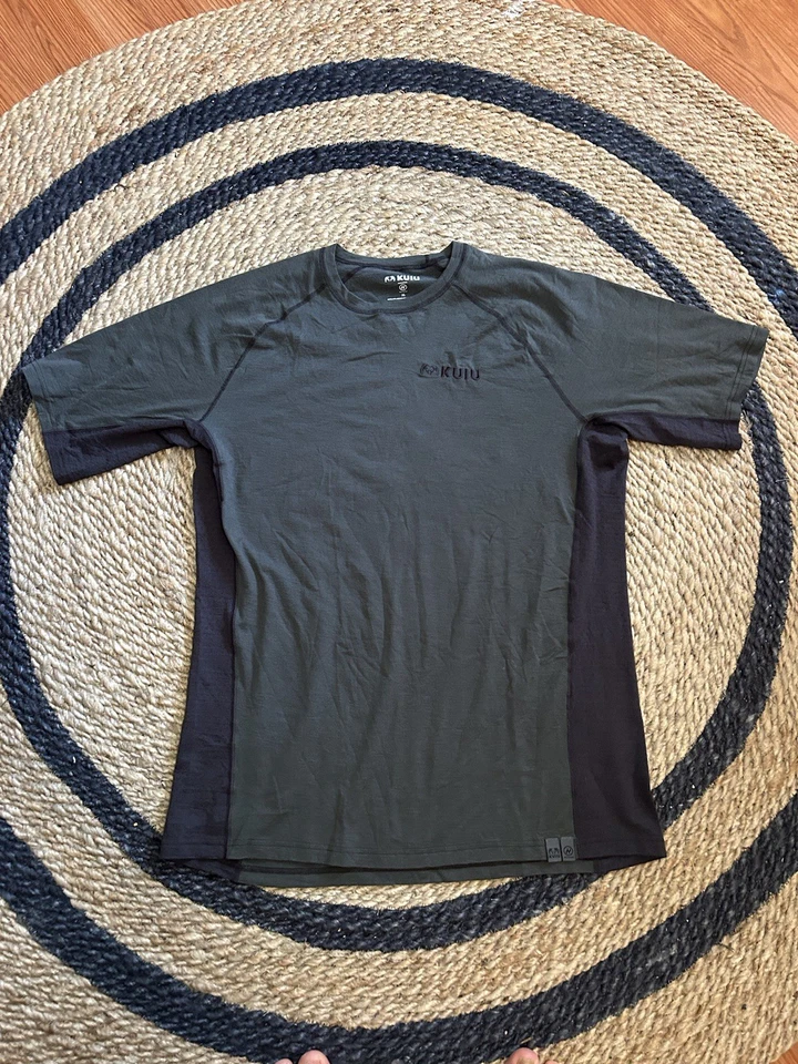 Kuiu Gray And Black Merino Wool Short-XL - Image 1 of 1