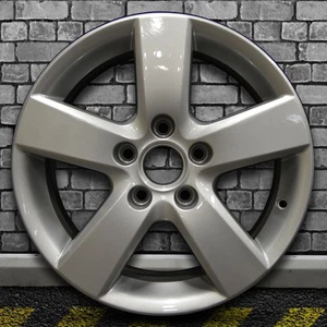 Full Face Bright Fine Silver OEM Wheel for 2008-2010 Volkswagen Jetta - 16x6.5 - Picture 1 of 3