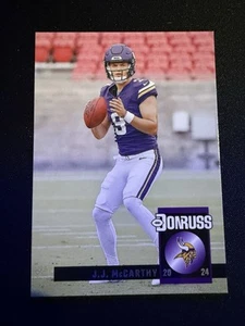 Donruss #27 J.J. McCarthy Retro 1994 2024 - Imagen 1 de 2