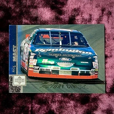 Rick Mast 1998 Upper Deck Victory Circle Silver NASCAR Legends Remington Racing - Image 1 of 2