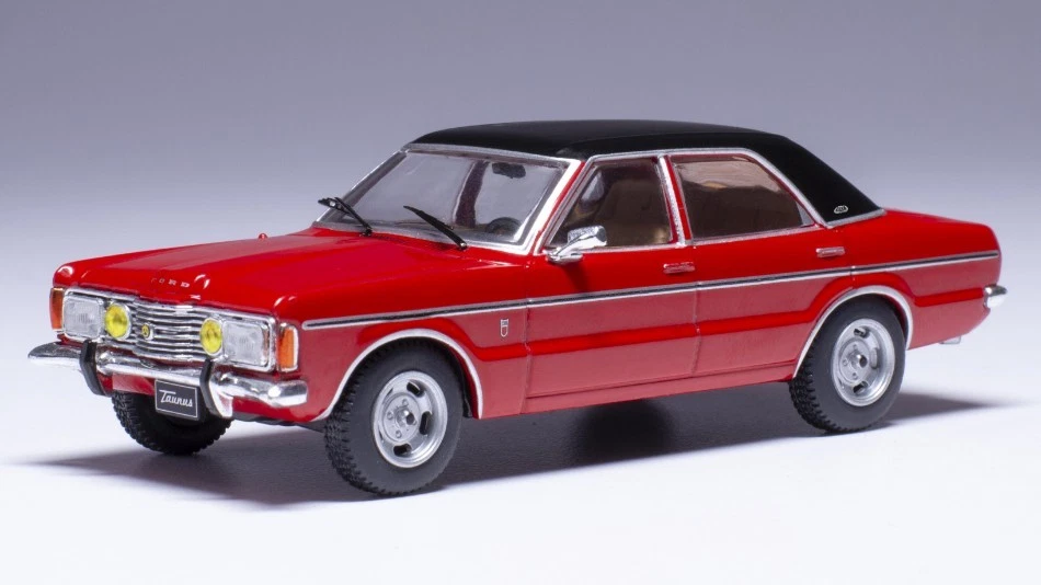 IXO MODEL CLC593 FORD TAUNUS GXL 1973 RED 1:43 Modellino - Immagine 1 di 1
