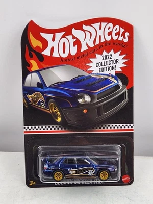 Hot Wheels Subaru Impreza WRX 2022 Collectors Edition W Protector  - Image 1 of 4