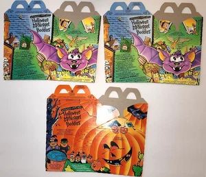 1993 Halloween McDonalds Happy Meal Boxen (3) McNugget Buddies #2 - Bild 1 von 2