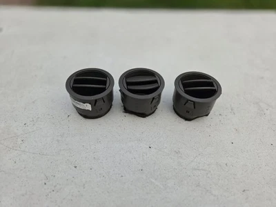 Lot of 3 Jeep Commander 2006-2010 round dash vents dark slate gray X48002900HV - Imagen 1 de 4