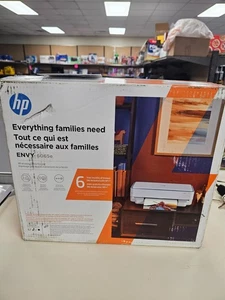 HP Envy 6065e All In One Printer + $20 Prepaid Card NEW - Picture 1 of 6