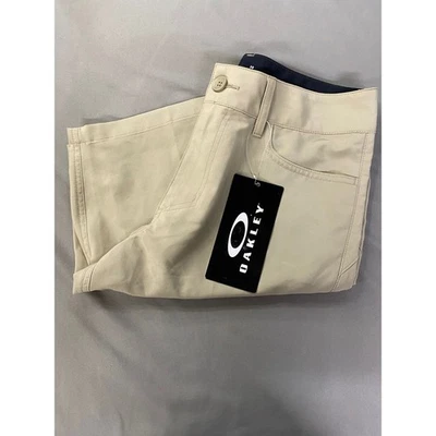 Pantalones Cortos Híbridos Oakley Base Line Para Hombre 30W Beige Centeno Informal Golf Ropa Activa Nuevos con Etiquetas Foto 1 de 4