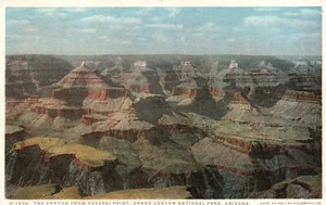 The Grand Canyon National Park Yavapai Point Arizona Vintage Postcard - Picture 1 of 2