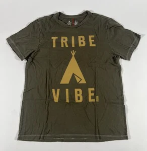 Howe Clothing TRIBE VIBE T-Shirt Mens M GREEN TEE - Picture 1 of 8