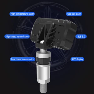 Tire Pressure Monitor Sensor Bluetooth 5.0 TPMS Tire Pressure Monitoring System - Picture 1 of 14