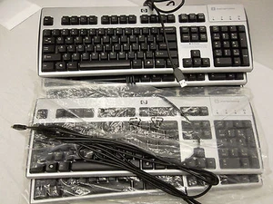 LOT-10 HP USB SMARTCARD READER KUS0133 KEYBOARD ED707AA 434822-001 435385-001 - Picture 1 of 5