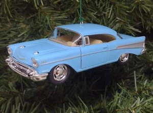 1957 Chevy Bel Air Ornament Christmas Tree Decoration Xmas Gift Idea Chevrolet - Picture 1 of 7
