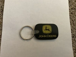 John Deere Advertising Key Ring-Macedonia Implement Co. - Picture 1 of 2