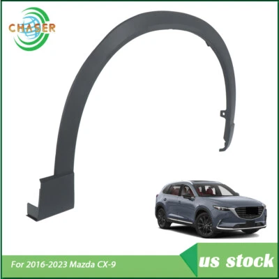 Para Mazda CX-9 CX9 16-23 Rueda Delantera Derecha Guardabarros Apertura Acampanada Moldura Nuevo Foto 1 de 4