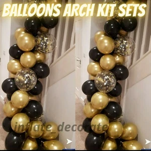 Balloons Arch Sets Pearl Chrome Macron Birthday Wedding Party Decoration Balloon - Picture 1 of 42