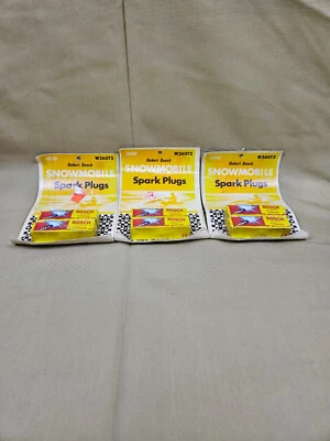 6 NOS plugs Robert Bosch snowmobile spakplugs W260T2 - Image 1 of 4