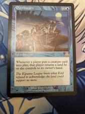 Magic The Gathering Prophecy Overburden Rare Card