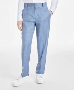 Tommy Hilfiger Big Boys Stretch Sharkskin Suit Pants - Blue-12US - Picture 1 of 6