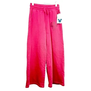Gap x Disney Girls Baggy Red Sweatpants Size 8 Medium NWT - Picture 1 of 8