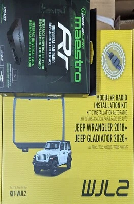 iDatalink KIT-WJL2 Dash Kit and T Harness + ADS MRR Interface Module - Image 1 of 4