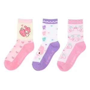 Sanrio kids socks 3 pairs set socks 13-15cm my melody - Picture 1 of 7