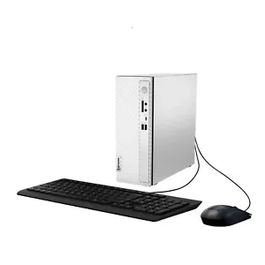 Lenovo IdeaCentre 3 Desktop Intel Processor U300 8GB Memory 256GB SSD Cloud Grey - Picture 1 of 12