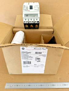 GE Record Plus FD63 430165 Circuit Breaker MCCB  63A FDS36TD025ED - Picture 1 of 7