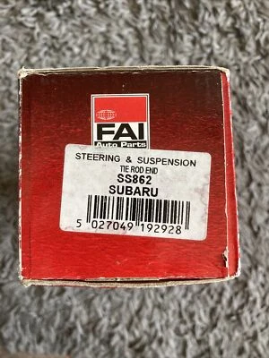 Extremo de varilla de pista delantera Fai SS862 para Subaru Legacy Mk1, Impreza Mk1 Inc. WRX Foto 1 de 2