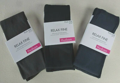 HUDSON Damen Feinstrickstrumpfhose RELAX FINE Zwischengröße 65% Baumwolle 43-51 - Bild 1 von 3