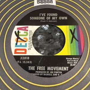 Free Movement (the):I've found someone of my own/I can't convince my heart:US - Bild 1 von 1