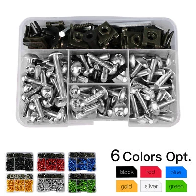 Complete Fairing Bolts Kit Screws Set for Suzuki GSXR1000 2001-21 Hayabusa 99-20 - Image 1 of 4