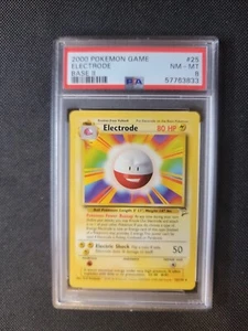 2000 Pokemon Game Base II 25 Electrode PSA 8 WoTC - Bild 1 von 2