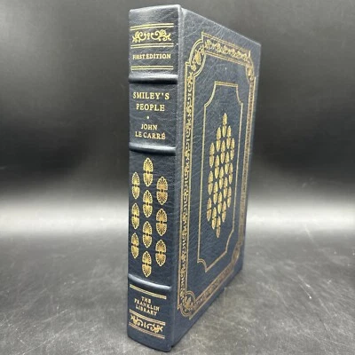 Franklin Library Smiley's People John le Carre Leather Spy Novel Gold First Ed. Foto 1 de 4