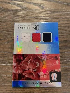 2005-06 UD Reflections #FR3-CM Corey Maggette Triple Swatch Blue (20) #/20 - Picture 1 of 2