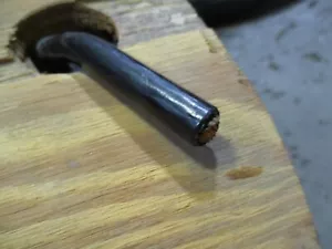 USA 50 piedi 1/0 AWG Cerro THHN THWN-2 filo da costruzione in rame a filo 600 V nero - Foto 1 di 4